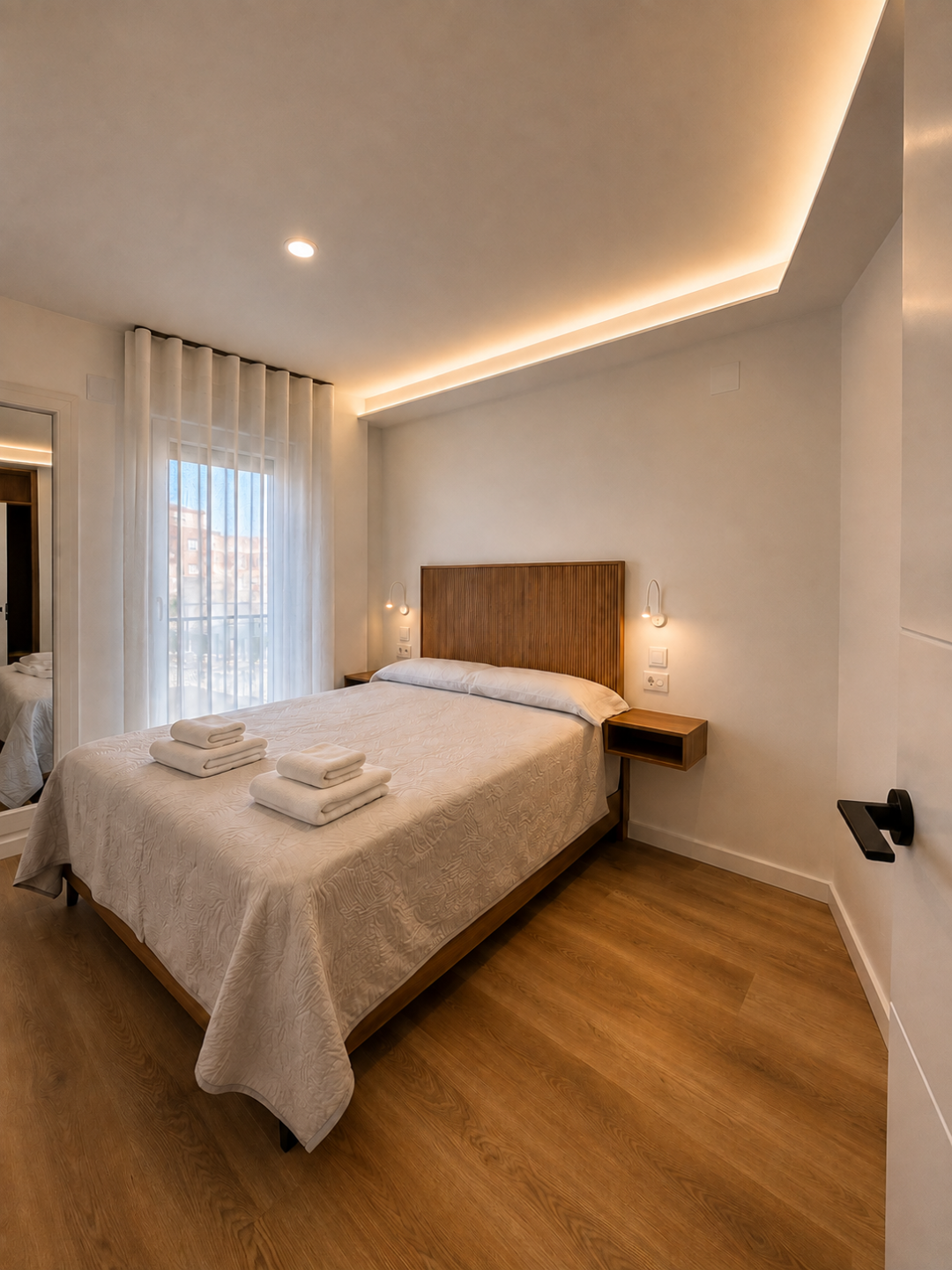 Dormitorio del apartamento