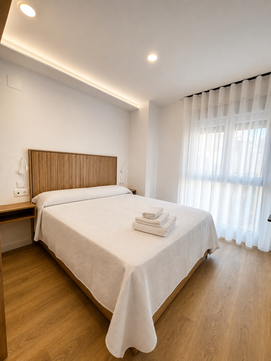 Dormitorio del apartamento