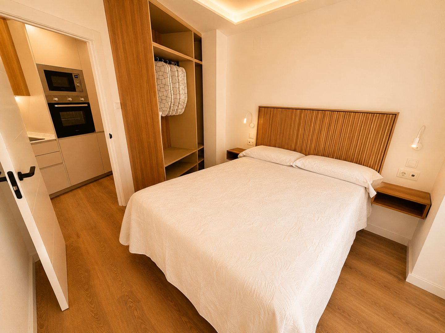Dormitorio del apartamento