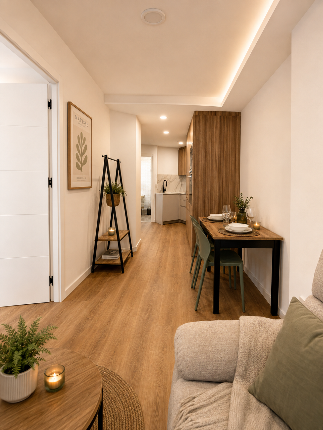 Salón comedor del apartamento