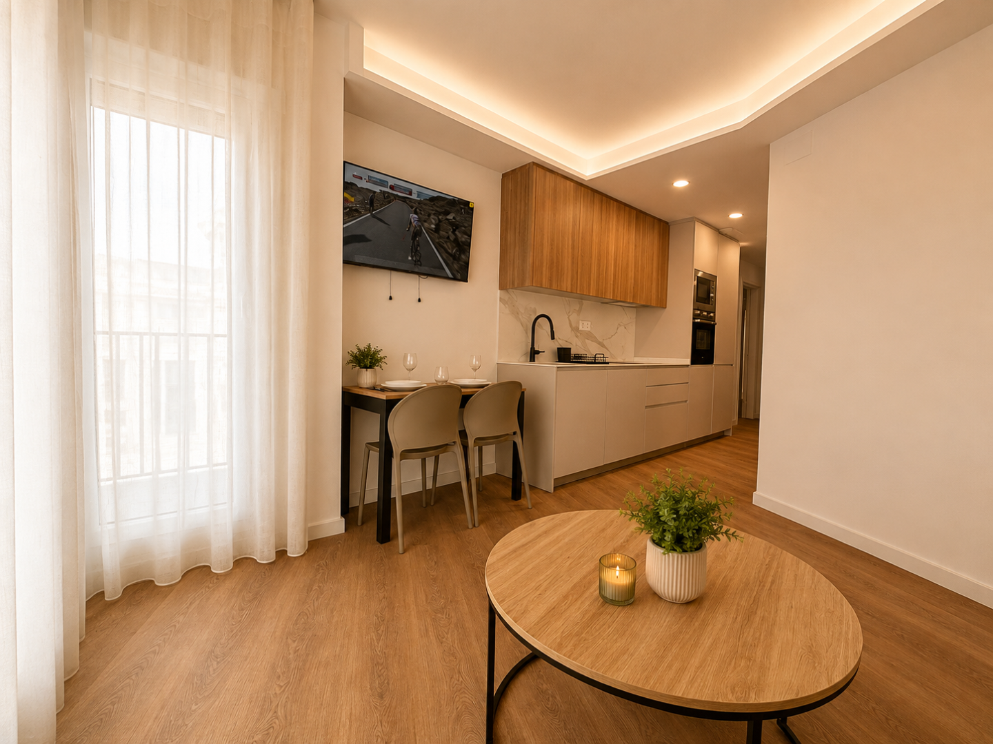 Salón comedor del apartamento